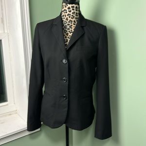 The limited black blazer size 8